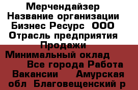 Мерчендайзер › Название организации ­ Бизнес Ресурс, ООО › Отрасль предприятия ­ Продажи › Минимальный оклад ­ 30 000 - Все города Работа » Вакансии   . Амурская обл.,Благовещенский р-н